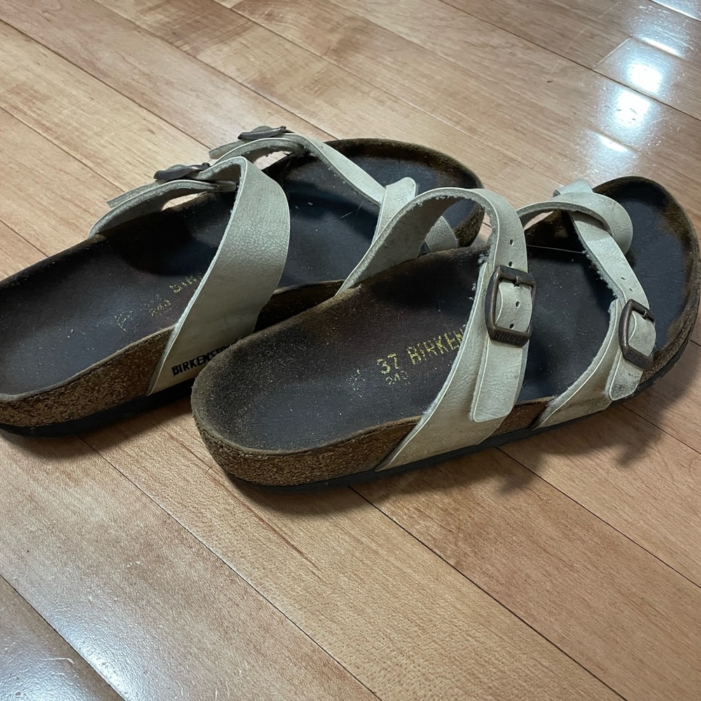 White Birkenstock